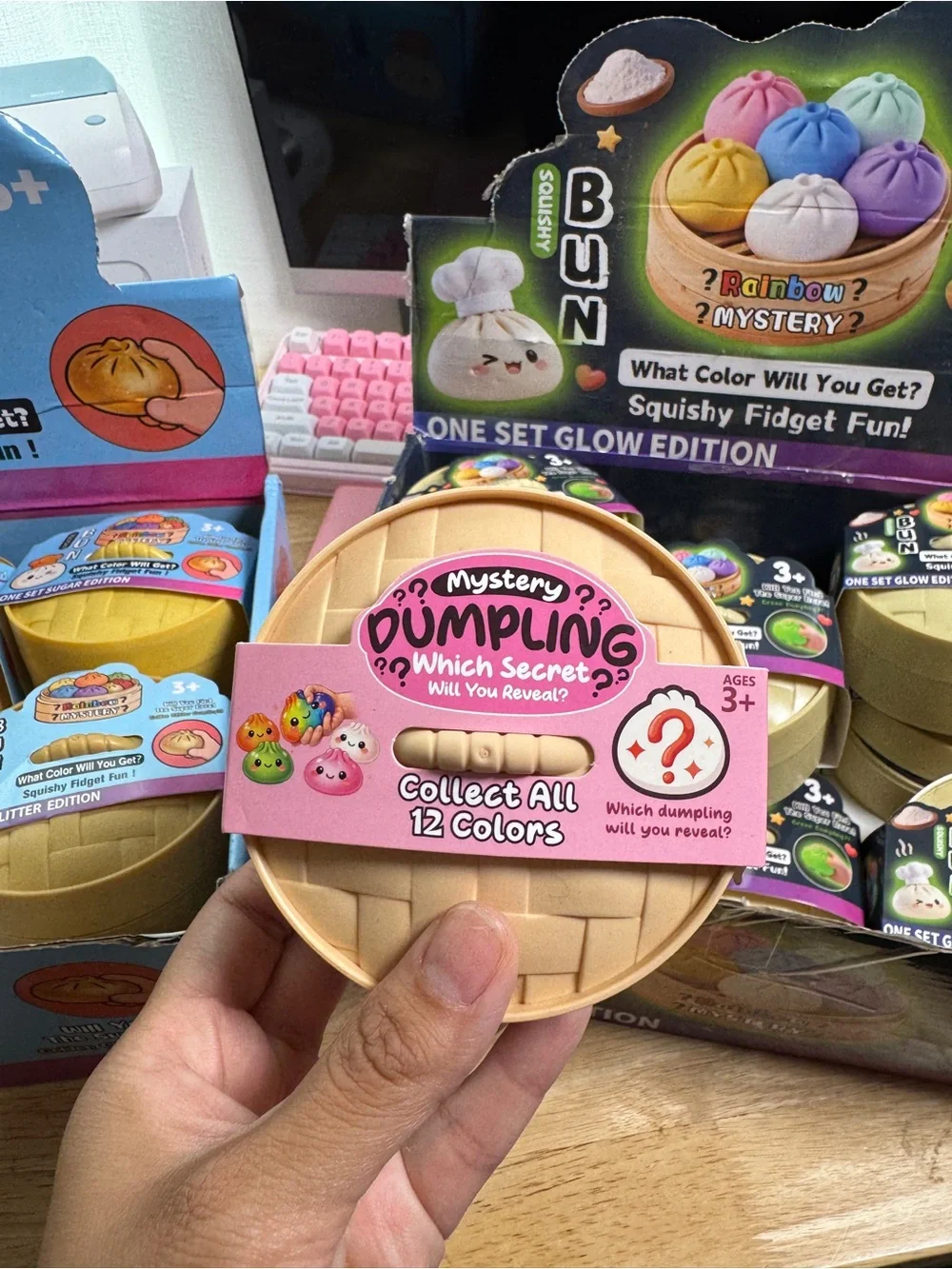 Squishy Dumpling Toy - unicorn dumpling